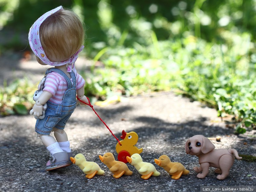 Ксюшино лето. Утята — Куклы Nikki Britt (Никки Бритт): авторские BJD (БЖД) (фото 9)