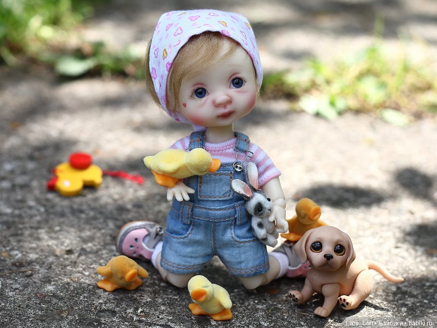 Ксюшино лето. Утята — Куклы Nikki Britt (Никки Бритт): авторские BJD (БЖД) (фото 8)