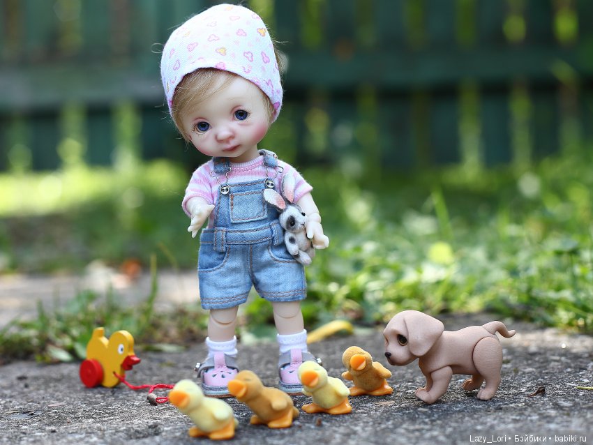 Ксюшино лето. Утята — Куклы Nikki Britt (Никки Бритт): авторские BJD (БЖД) (фото 4)