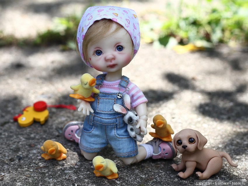 Ксюшино лето. Утята — Куклы Nikki Britt (Никки Бритт): авторские BJD (БЖД) (фото 7)