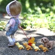 Ксюшино лето. Утята