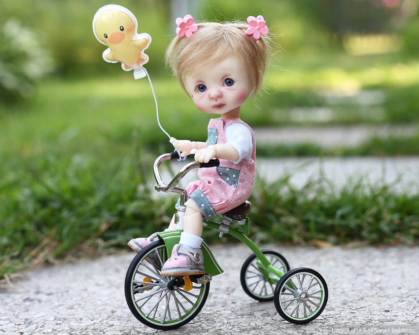 Воздушный шарик, велосипед и котик Тотошка (фото 9)