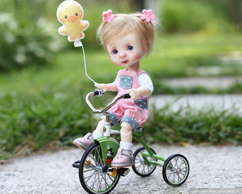 Воздушный шарик, велосипед и котик Тотошка (фото 8)