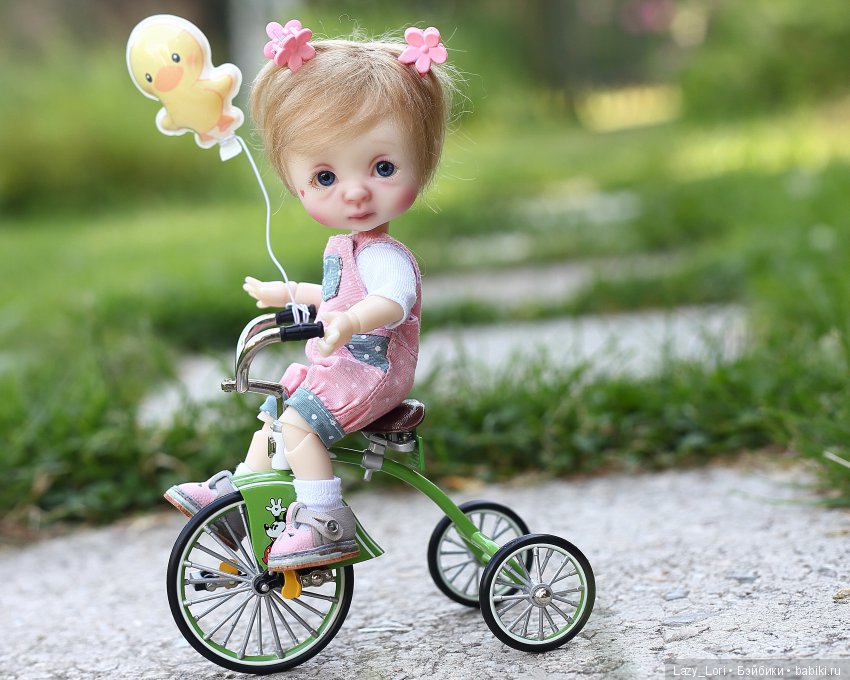 Воздушный шарик, велосипед и котик Тотошка (фото 7)