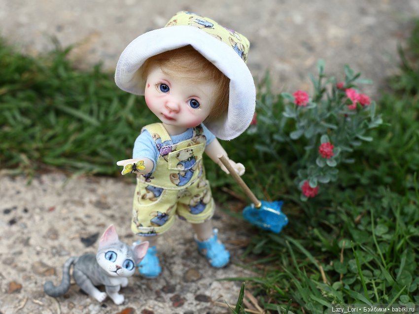 Охота на бабочек — Куклы Nikki Britt (Никки Бритт): авторские BJD (БЖД)