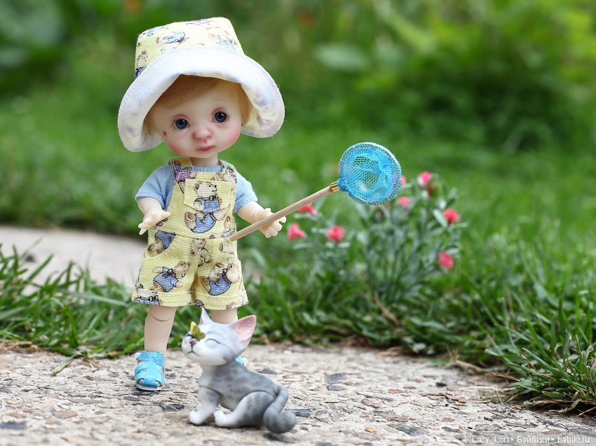 Охота на бабочек — Куклы Nikki Britt (Никки Бритт): авторские BJD (БЖД)