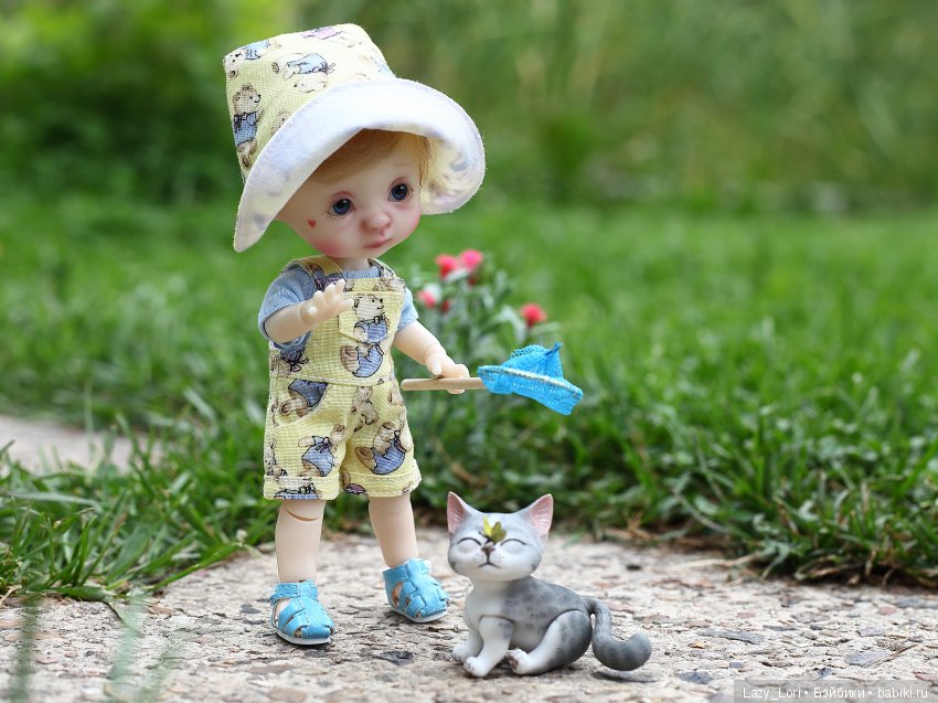 Охота на бабочек — Куклы Nikki Britt (Никки Бритт): авторские BJD (БЖД)