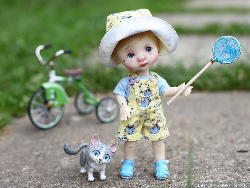 Охота на бабочек — Куклы Nikki Britt (Никки Бритт): авторские BJD (БЖД)
