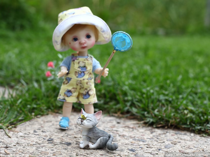 Охота на бабочек — Куклы Nikki Britt (Никки Бритт): авторские BJD (БЖД) (фото 10)