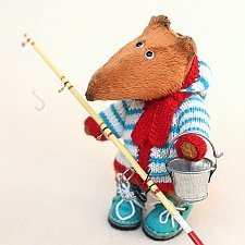 Лис Моррис идёт на рыбалку