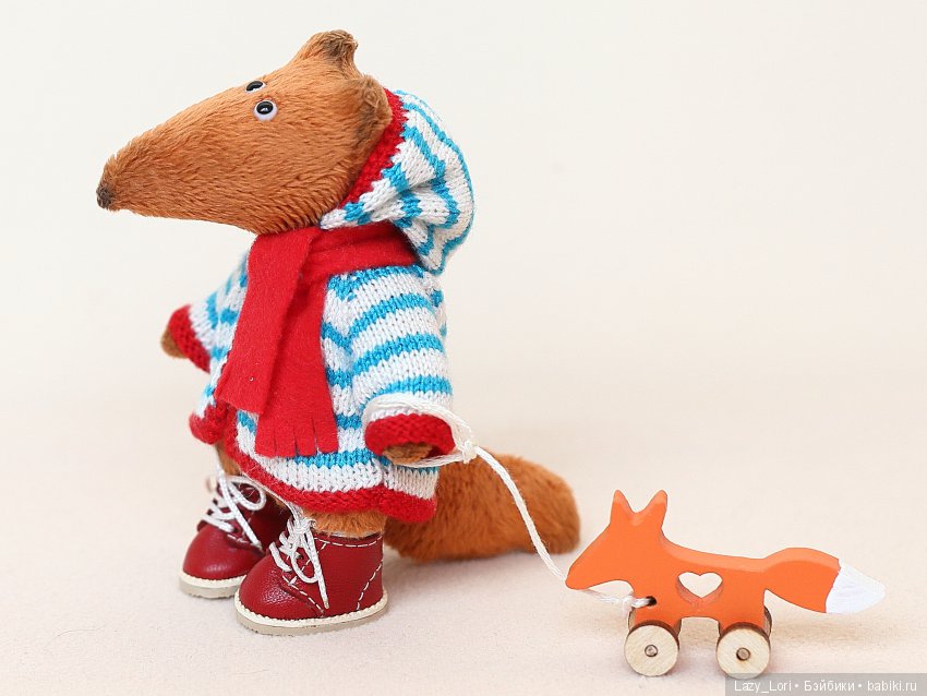 Идеальный лис — Домашние фото авторских игрушек: Тедди