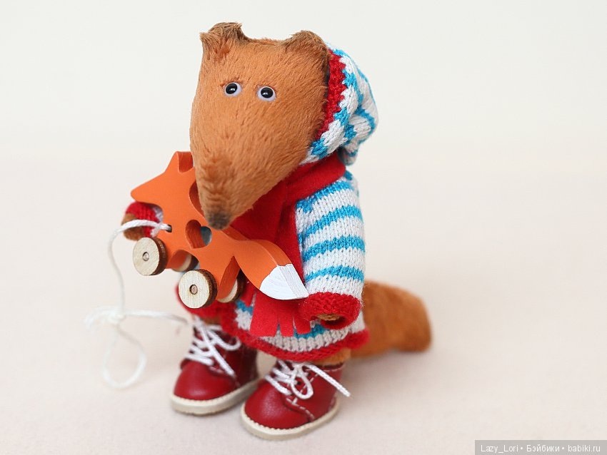 Идеальный лис — Домашние фото авторских игрушек: Тедди (фото 10)