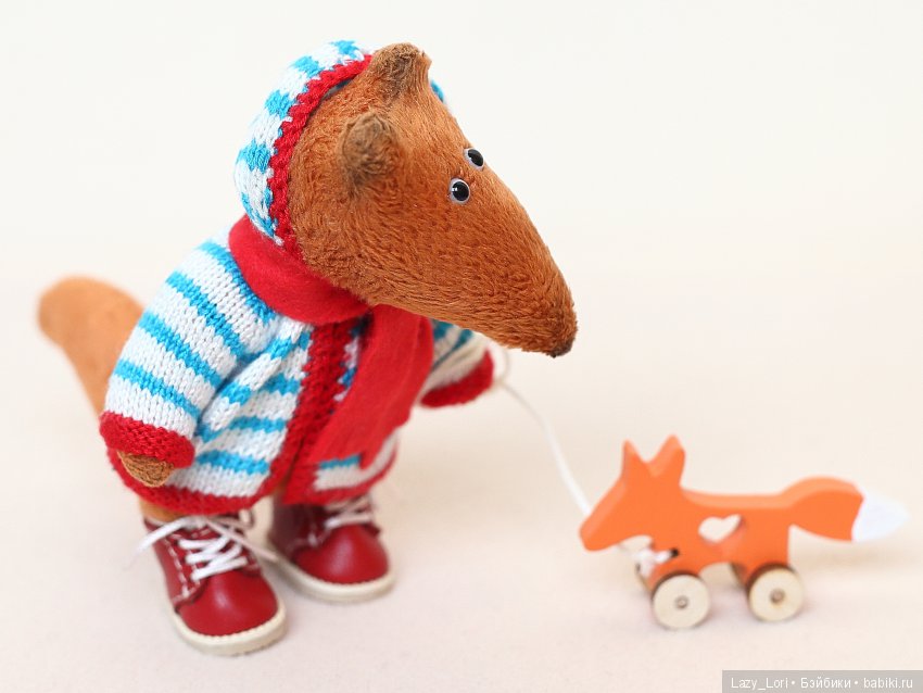 Идеальный лис — Домашние фото авторских игрушек: Тедди (фото 5)