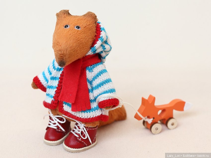 Идеальный лис — Домашние фото авторских игрушек: Тедди (фото 3)