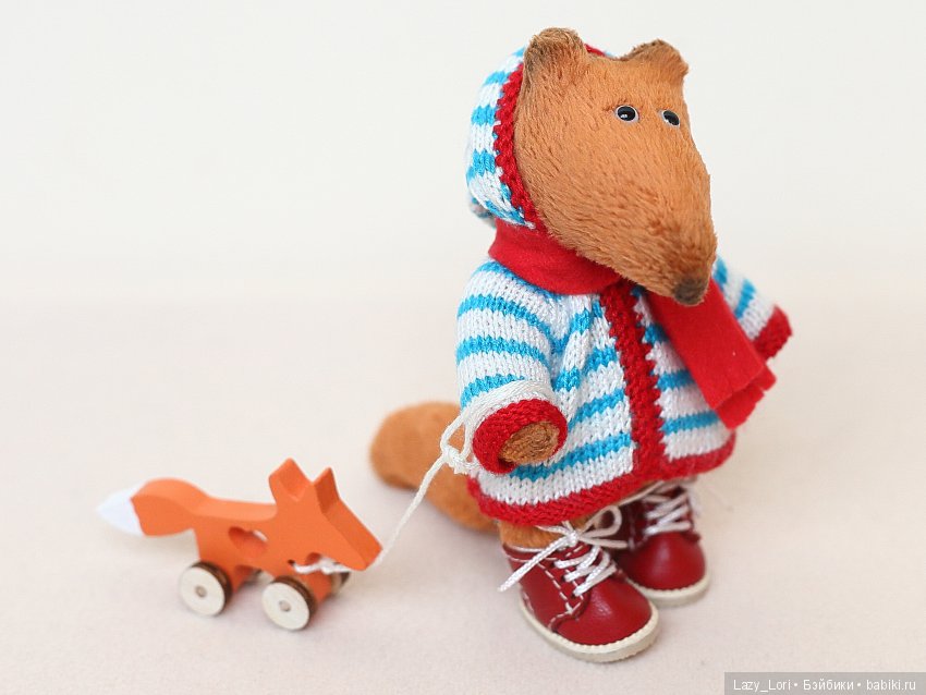 Идеальный лис — Домашние фото авторских игрушек: Тедди (фото 6)