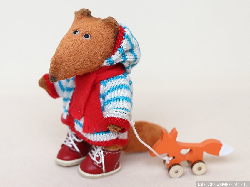 Идеальный лис — Домашние фото авторских игрушек: Тедди (фото 2)