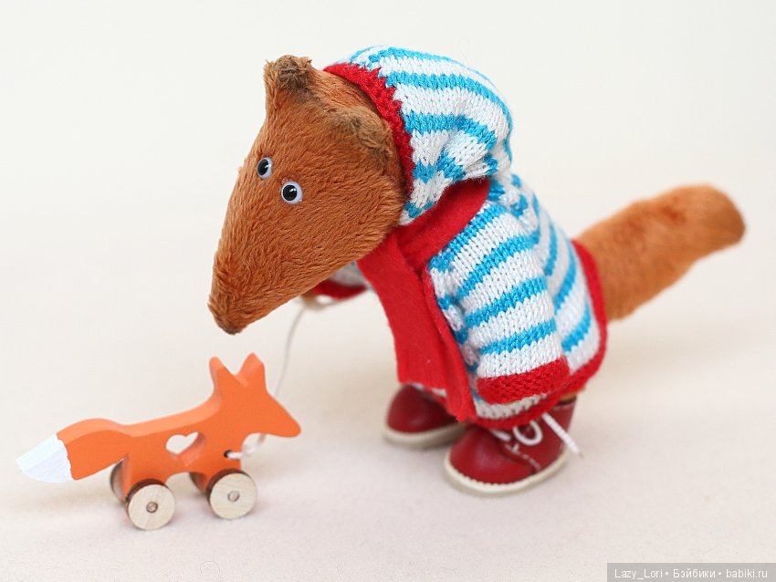 Идеальный лис — Домашние фото авторских игрушек: Тедди (фото 8)