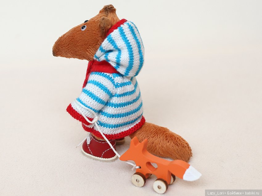 Идеальный лис — Домашние фото авторских игрушек: Тедди