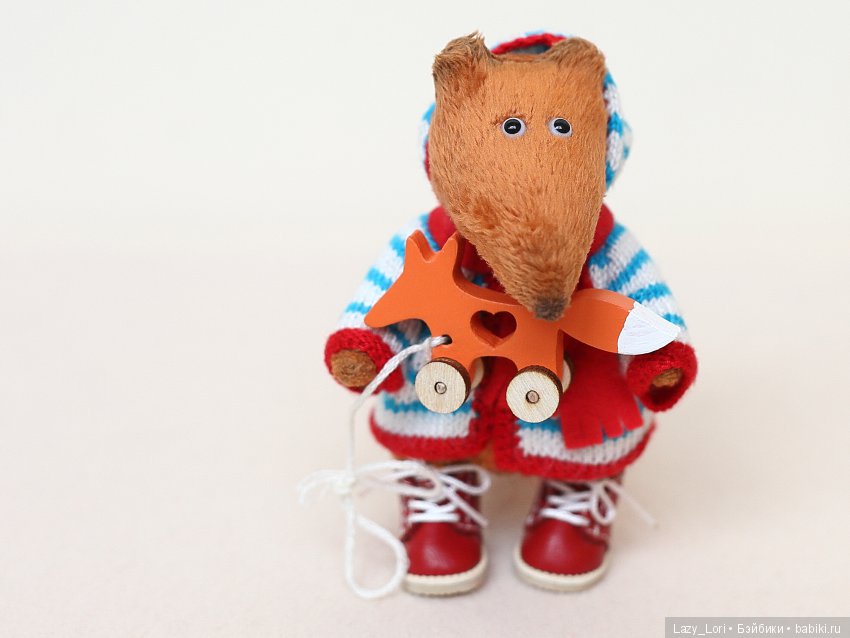 Идеальный лис — Домашние фото авторских игрушек: Тедди (фото 9)