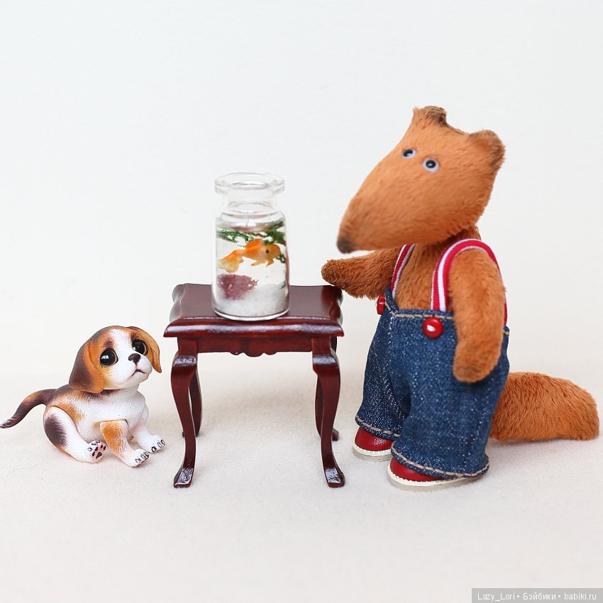 Щенок Макс дома — Фотоистории с куклами BJD (БЖД): сериалы (фото 9)