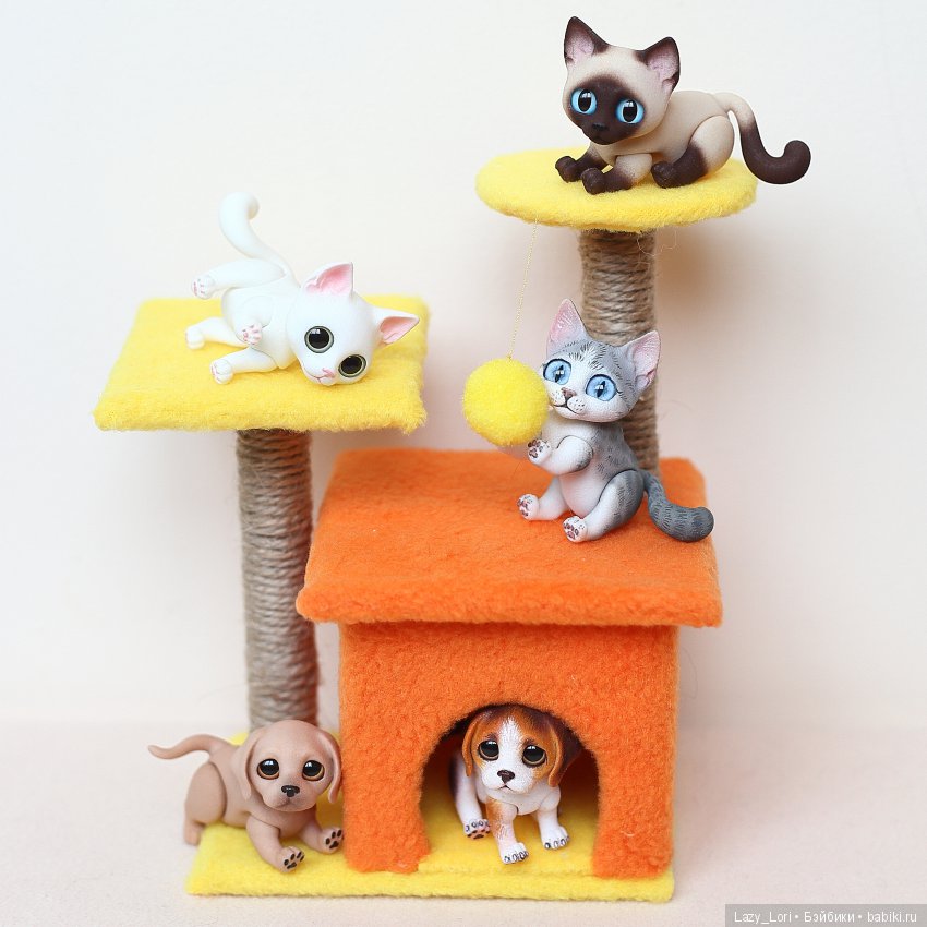 Щенок Макс дома — Фотоистории с куклами BJD (БЖД): сериалы