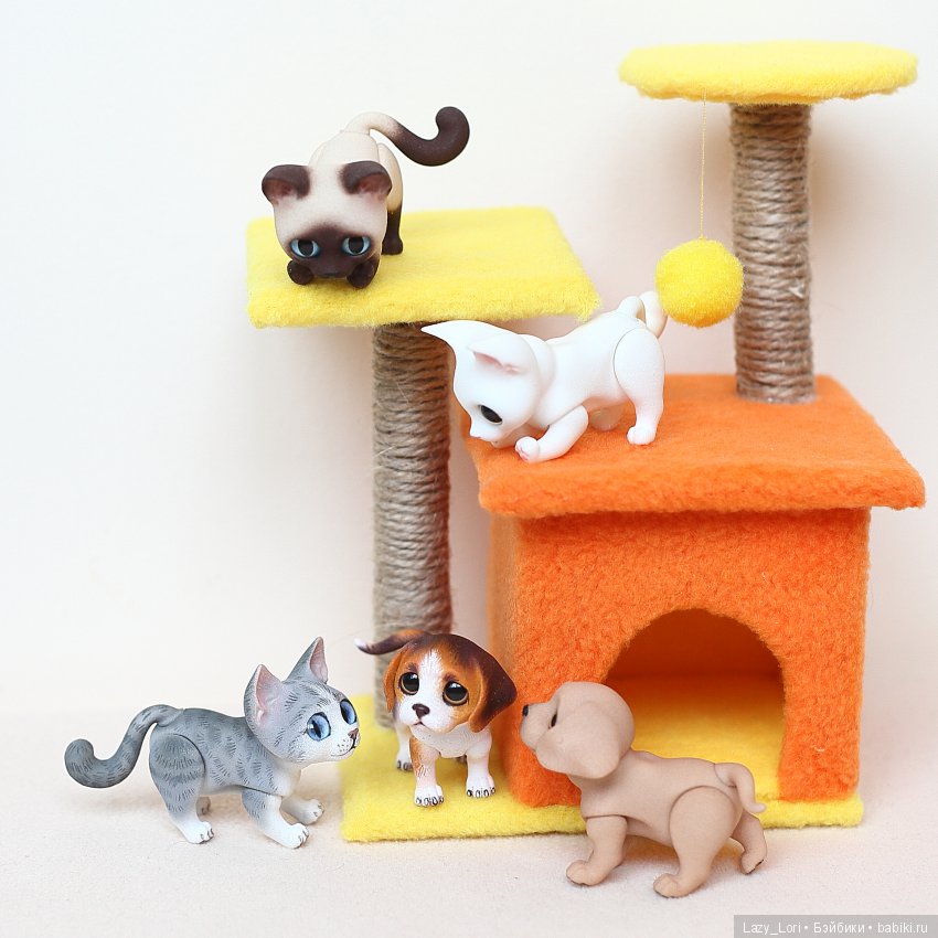 Щенок Макс дома — Фотоистории с куклами BJD (БЖД): сериалы