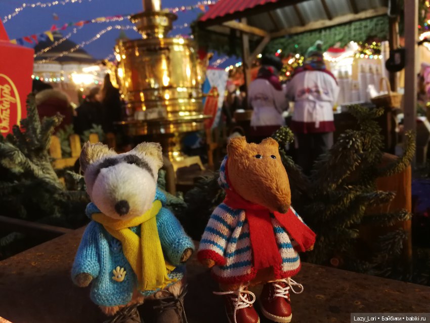 Моррис и Снуппи. Новогодняя прогулка (фото 9)