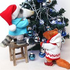 Моррис и Снуппи. Внезапная подготовка к Новому году