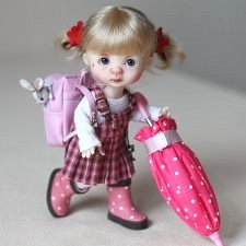 Как Ксюша в детский сад собиралась