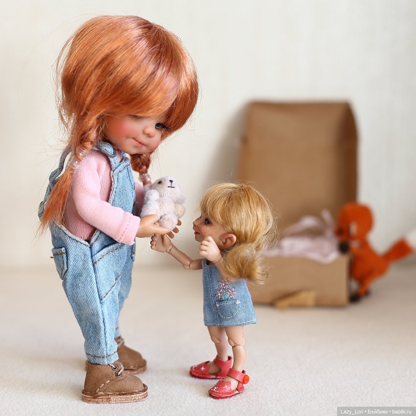 Для кого мишутка — Фотоистории с куклами BJD (БЖД): сериалы