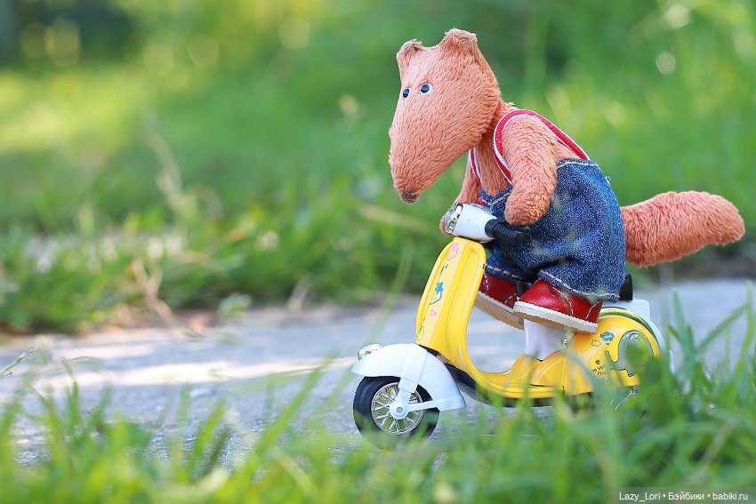 Лисьи гонки — Домашние фото авторских игрушек: Тедди (фото 7)