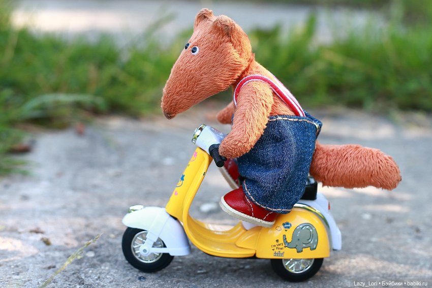 Лисьи гонки — Домашние фото авторских игрушек: Тедди (фото 5)
