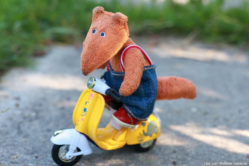 Лисьи гонки — Домашние фото авторских игрушек: Тедди (фото 6)