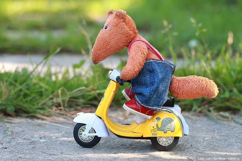 Лисьи гонки — Домашние фото авторских игрушек: Тедди (фото 2)