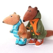 Те самые лисы. Они приехали