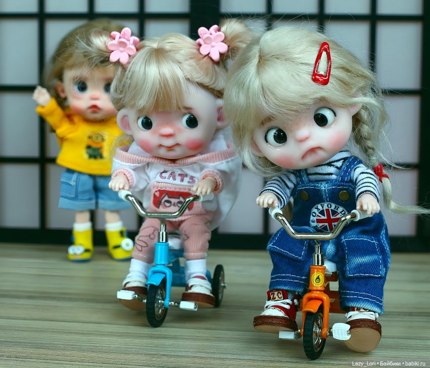 Велогонки — Куклы и тела Obitsu 11 (Ob11): гибриды (фото 3)