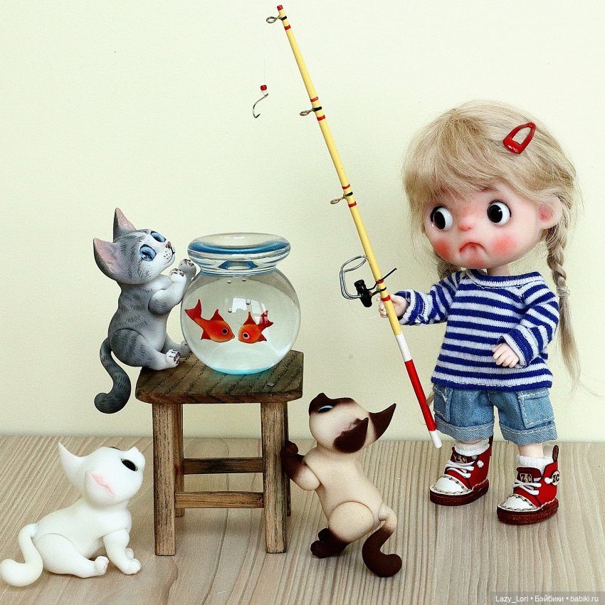 Такая разная рыбалка — Куклы и тела Obitsu 11 (Ob11): гибриды (фото 2)