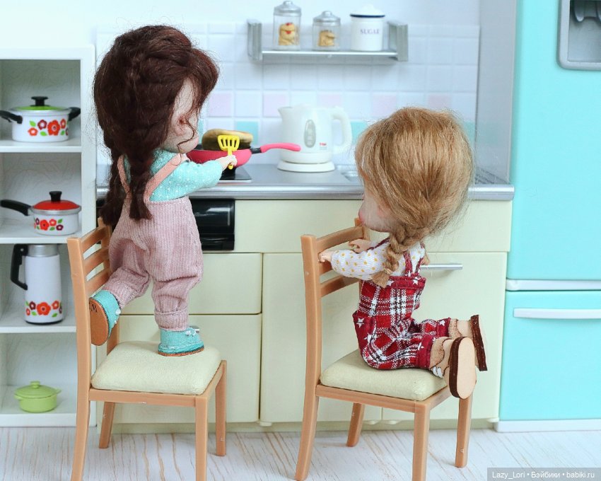 Завтрак для мамы — Домашние фото авторских кукол: личные коллекции