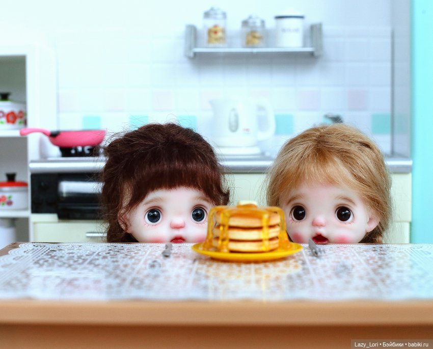 Завтрак для мамы — Домашние фото авторских кукол: личные коллекции (фото 6)