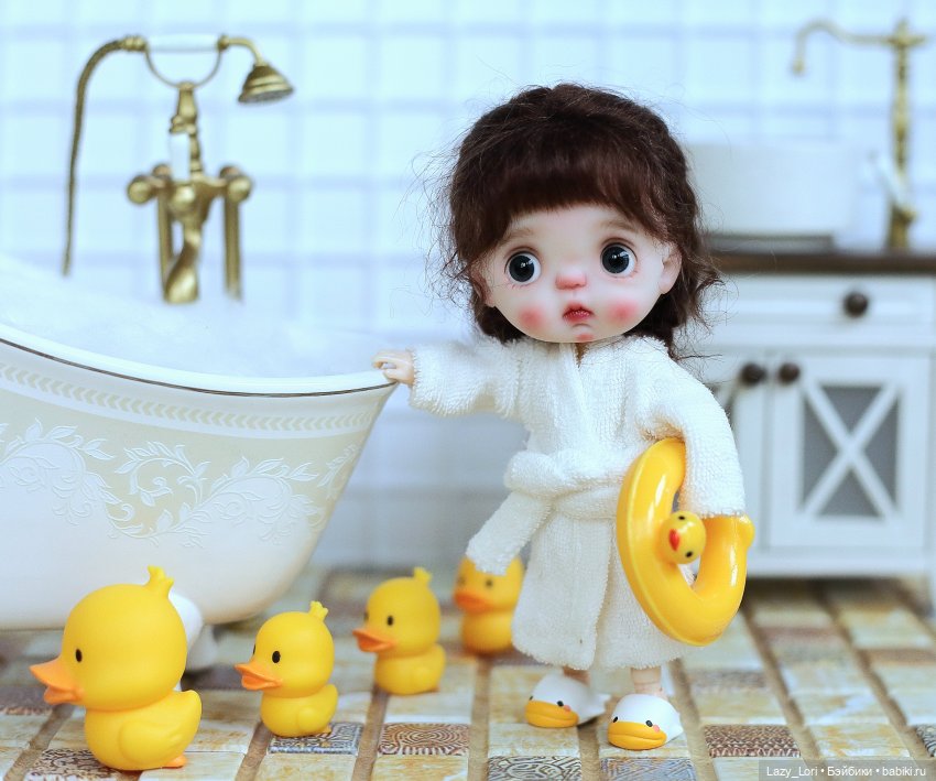 Купание — Домашние фото авторских кукол: личные коллекции (фото 2)