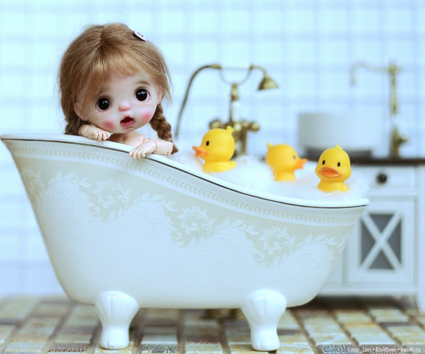 Купание — Домашние фото авторских кукол: личные коллекции (фото 5)