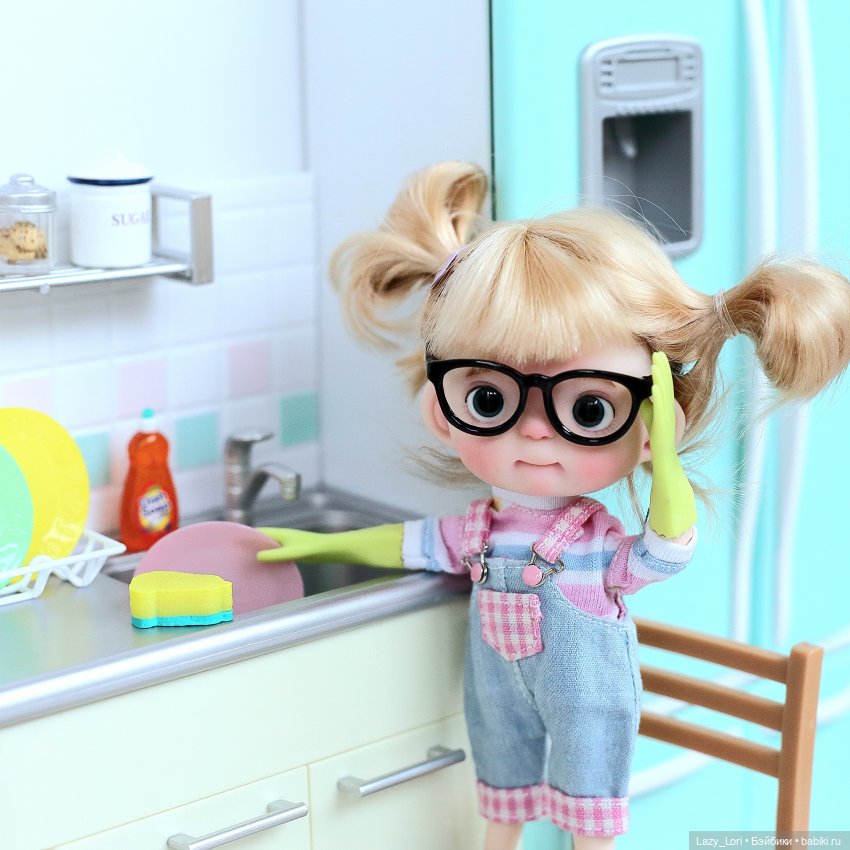 Нелюбимое занятие | Бэйбики Нелюбимое занятие — Домашние фото авторских кукол: личные коллекции (фото 4)