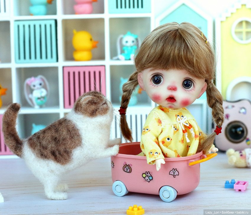 Просто играем | Бэйбики Просто играем — Авторские работы в частных коллекциях: домашние фото кукол и игрушек (фото 5)