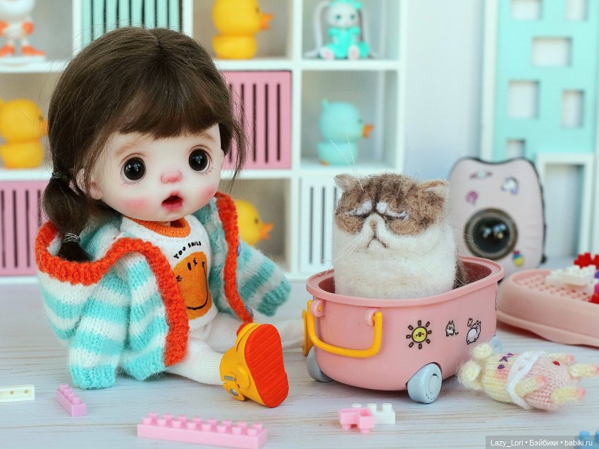 Просто играем | Бэйбики Просто играем — Авторские работы в частных коллекциях: домашние фото кукол и игрушек (фото 3)