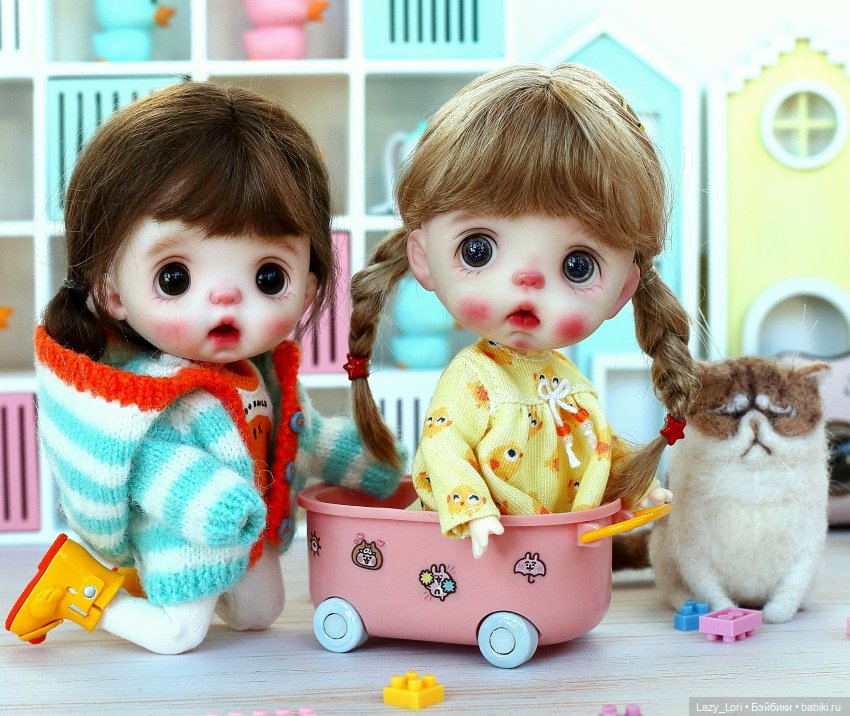 Просто играем | Бэйбики Просто играем — Авторские работы в частных коллекциях: домашние фото кукол и игрушек (фото 6)