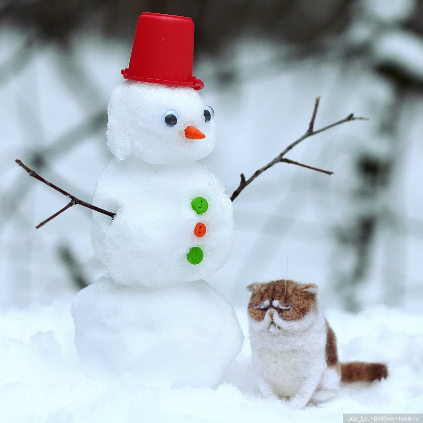 Зимние радости — Домашние фото авторских кукол: личные коллекции