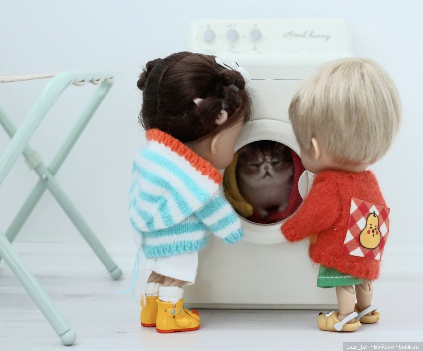 Большая стирка — Куклы Qbaby (Кьюбейби) Rodgerdoll: для тела Ob11