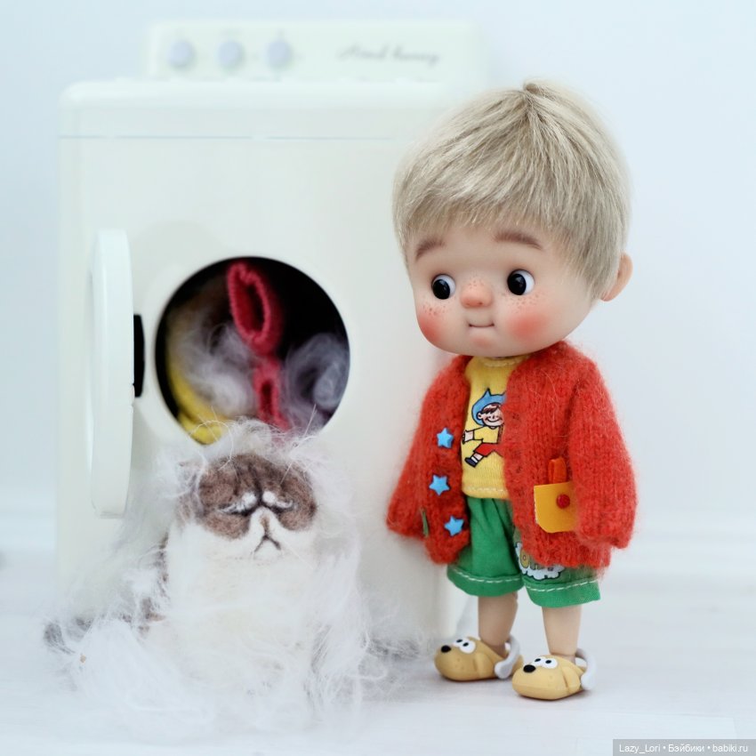 Большая стирка — Куклы Qbaby (Кьюбейби) Rodgerdoll: для тела Ob11