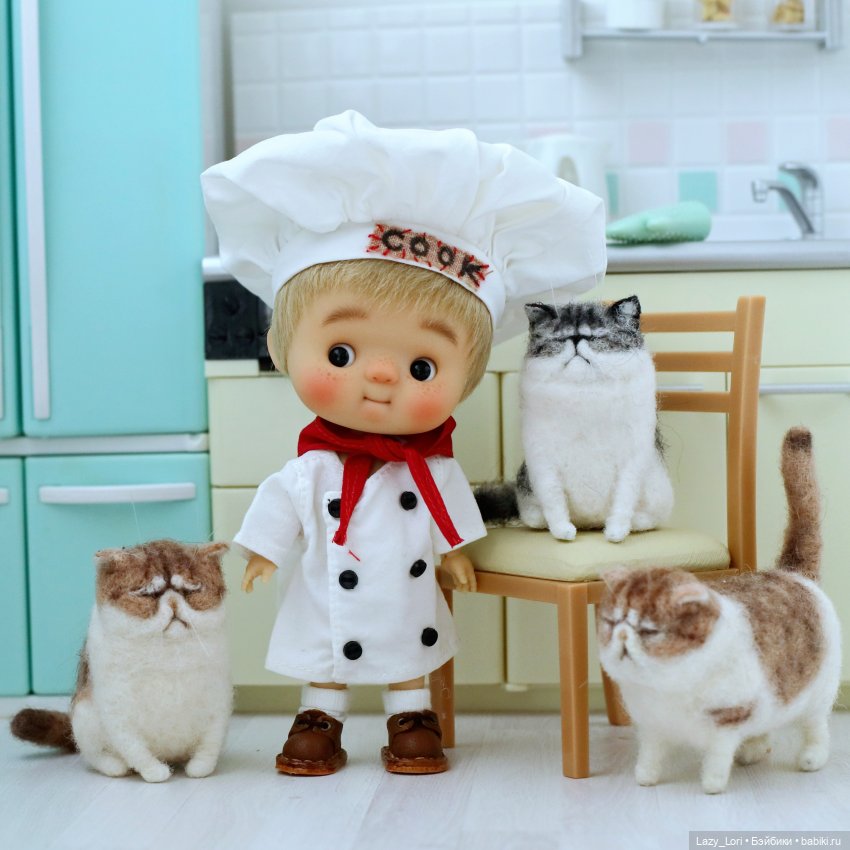 Про рыбов и котиков — Куклы Qbaby (Кьюбейби) Rodgerdoll: для тела Ob11 (фото 8)