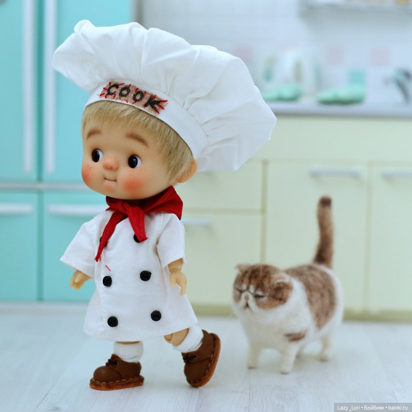 Про рыбов и котиков — Куклы Qbaby (Кьюбейби) Rodgerdoll: для тела Ob11 (фото 10)